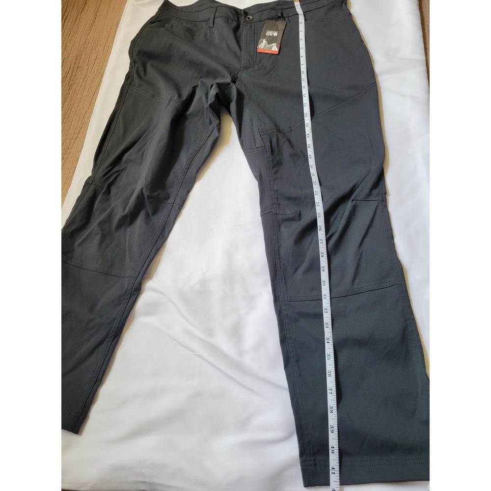 NEW Mountain Hardwear AP Active Pants Mens Hiking Stretch UPF 50 Gray - Picture 14 of 16